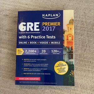 Kaplan GRE 2017 Premier